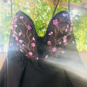 Plus Size Satin Ball Gown